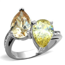 Load image into Gallery viewer, Womens Ring Anillo Para Mujer Stainless Steel Ring with AAA Grade CZ in Multi Color - Jewelry Store by Erik Rayo
