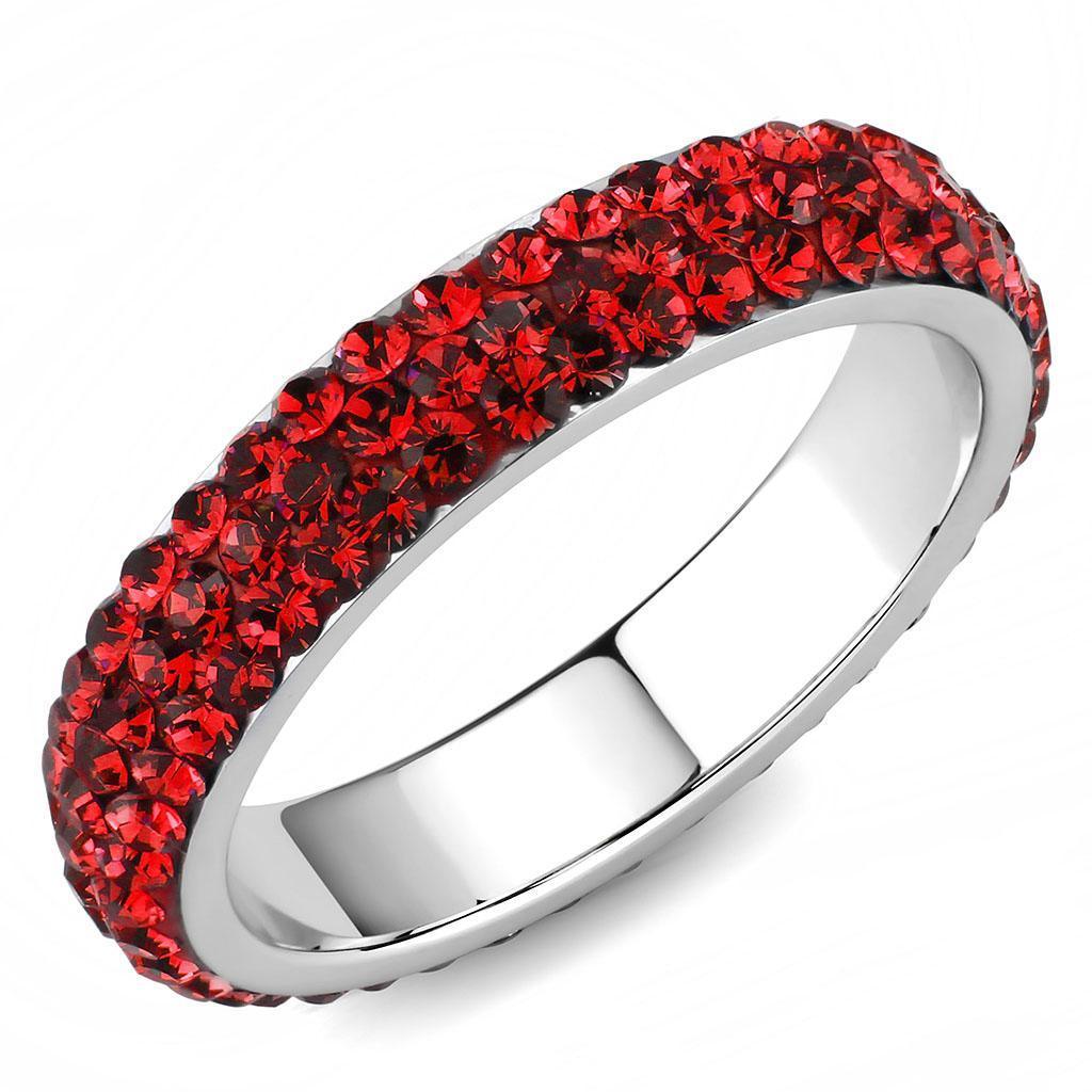 Rings for Women Anillo Para Mujer Stainless Steel Ring with Top Grade Crystal in Siam - Jewelry Store by Erik Rayo