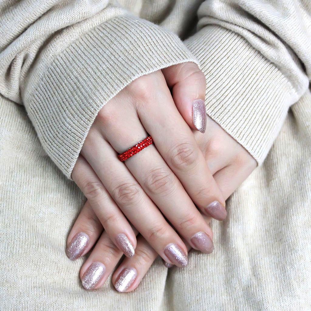 Rings for Women Anillo Para Mujer Stainless Steel Ring with Top Grade Crystal in Siam - Jewelry Store by Erik Rayo