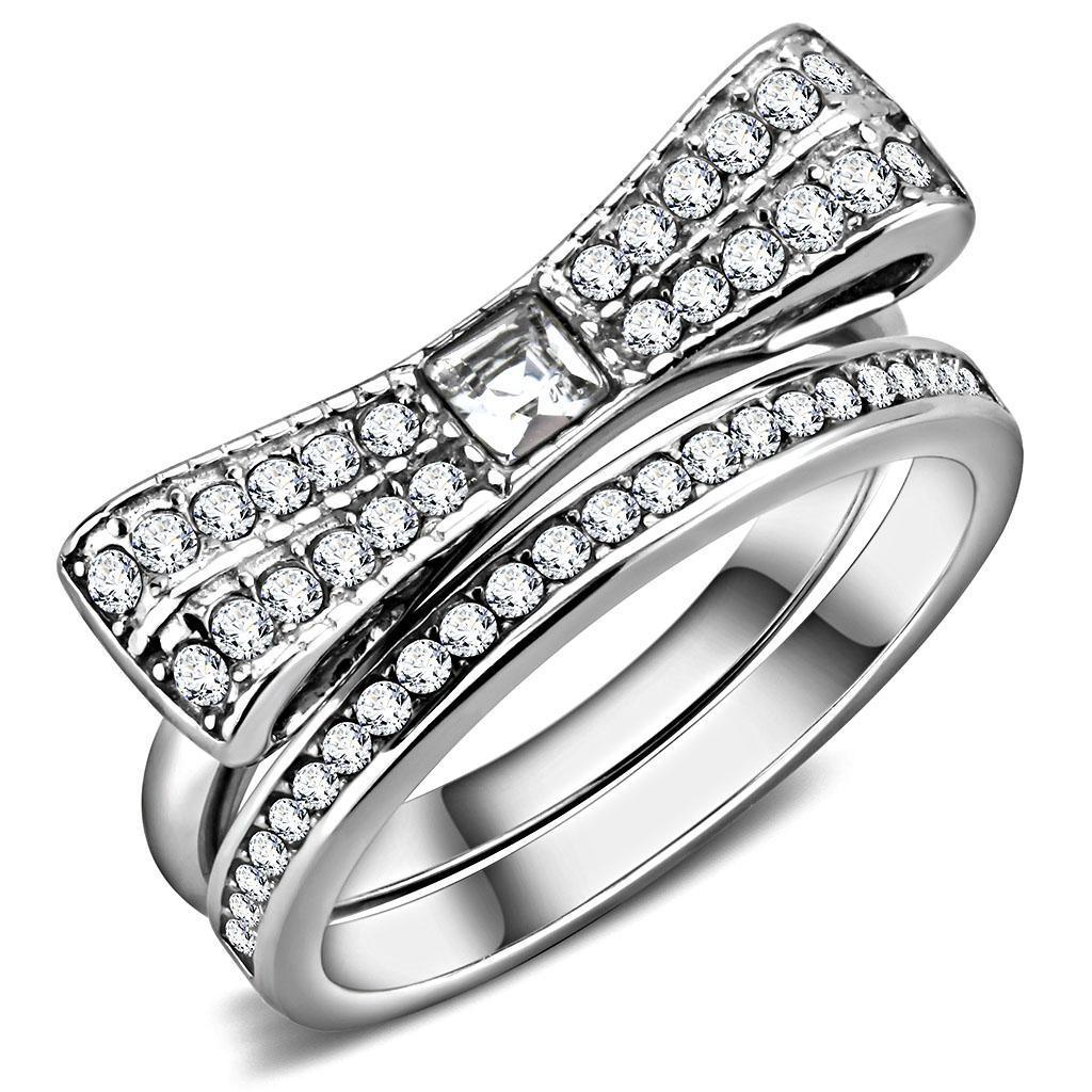 Rings for Women Anillo Para Mujer Stainless Steel Ring with Top Grade Crystal Lugo - Jewelry Store by Erik Rayo