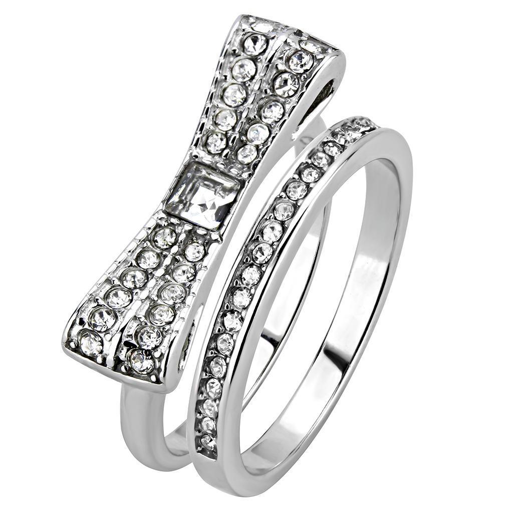 Rings for Women Anillo Para Mujer Stainless Steel Ring with Top Grade Crystal Lugo - Jewelry Store by Erik Rayo