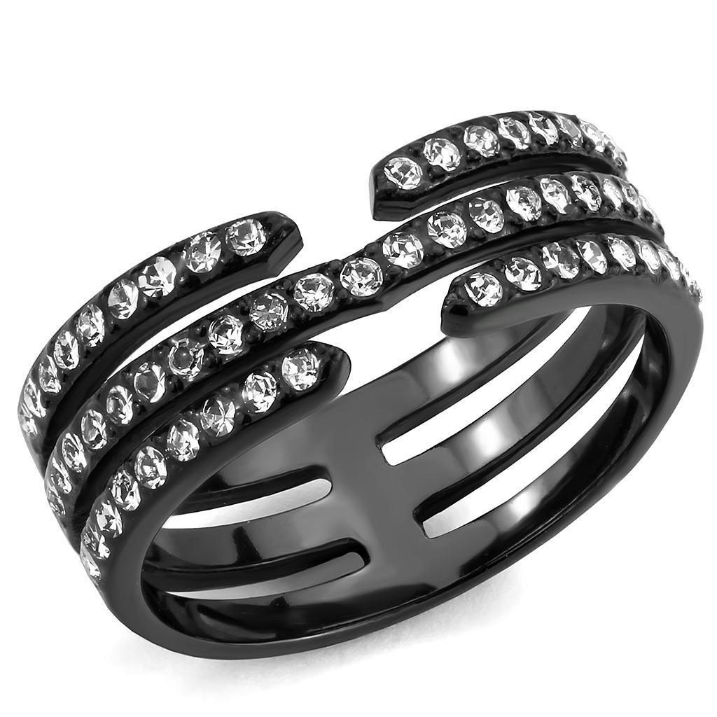 Rings for Women Anillo Para Mujer Stainless Steel Ring with Top Grade Crystal Melfi - Jewelry Store by Erik Rayo