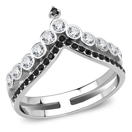 Rings for Women Anillo Para Mujer Stainless Steel Ring with Top Grade Crystal Potenza - Jewelry Store by Erik Rayo