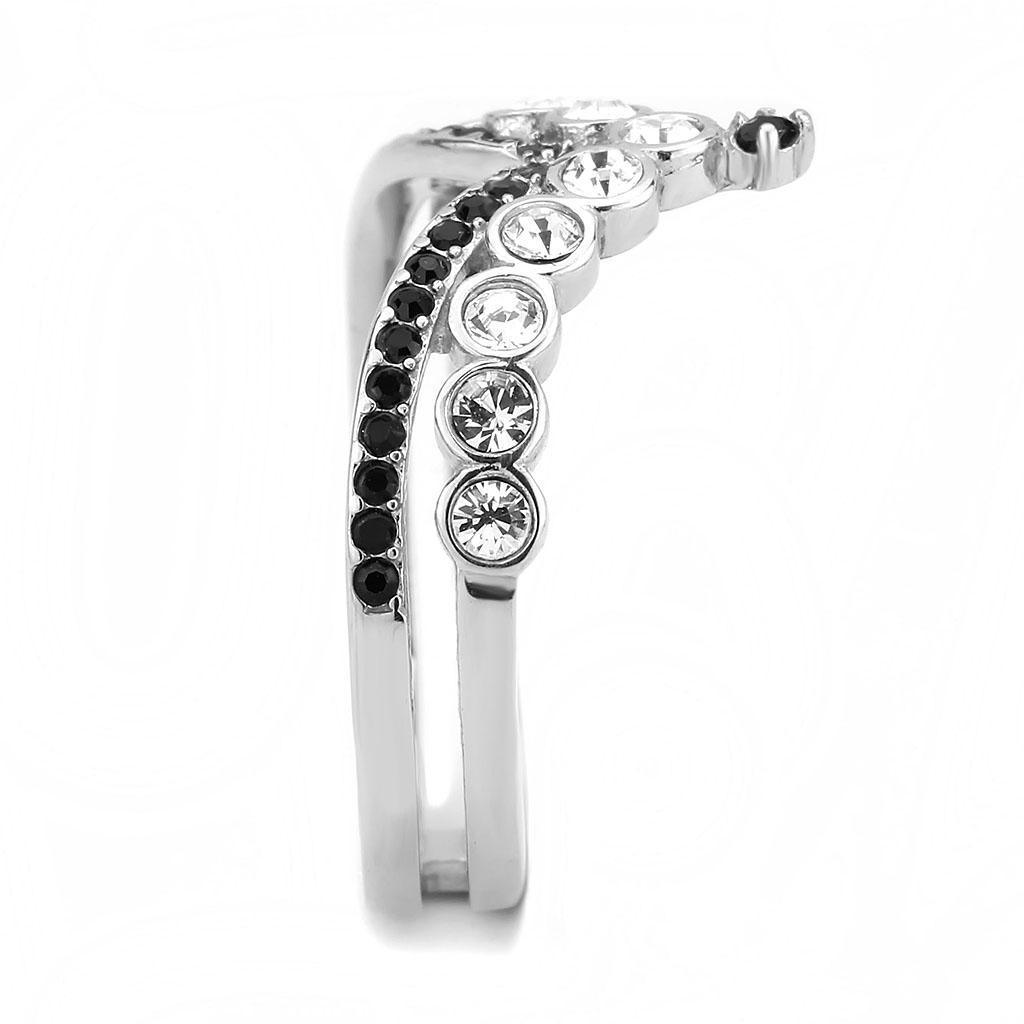 Rings for Women Anillo Para Mujer Stainless Steel Ring with Top Grade Crystal Potenza - Jewelry Store by Erik Rayo