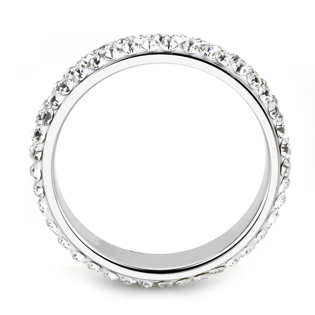 Rings for Women Anillo Para Mujer Stainless Steel Ring with Top Grade Crystal Ravenna - Jewelry Store by Erik Rayo