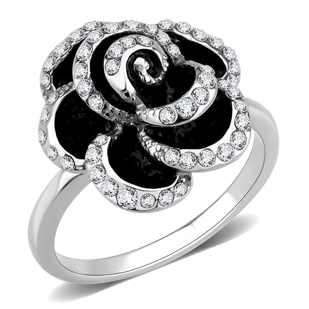 Rings for Women Anillo Para Mujer Stainless Steel Ring with Top Grade Crystal Venosa - Jewelry Store by Erik Rayo