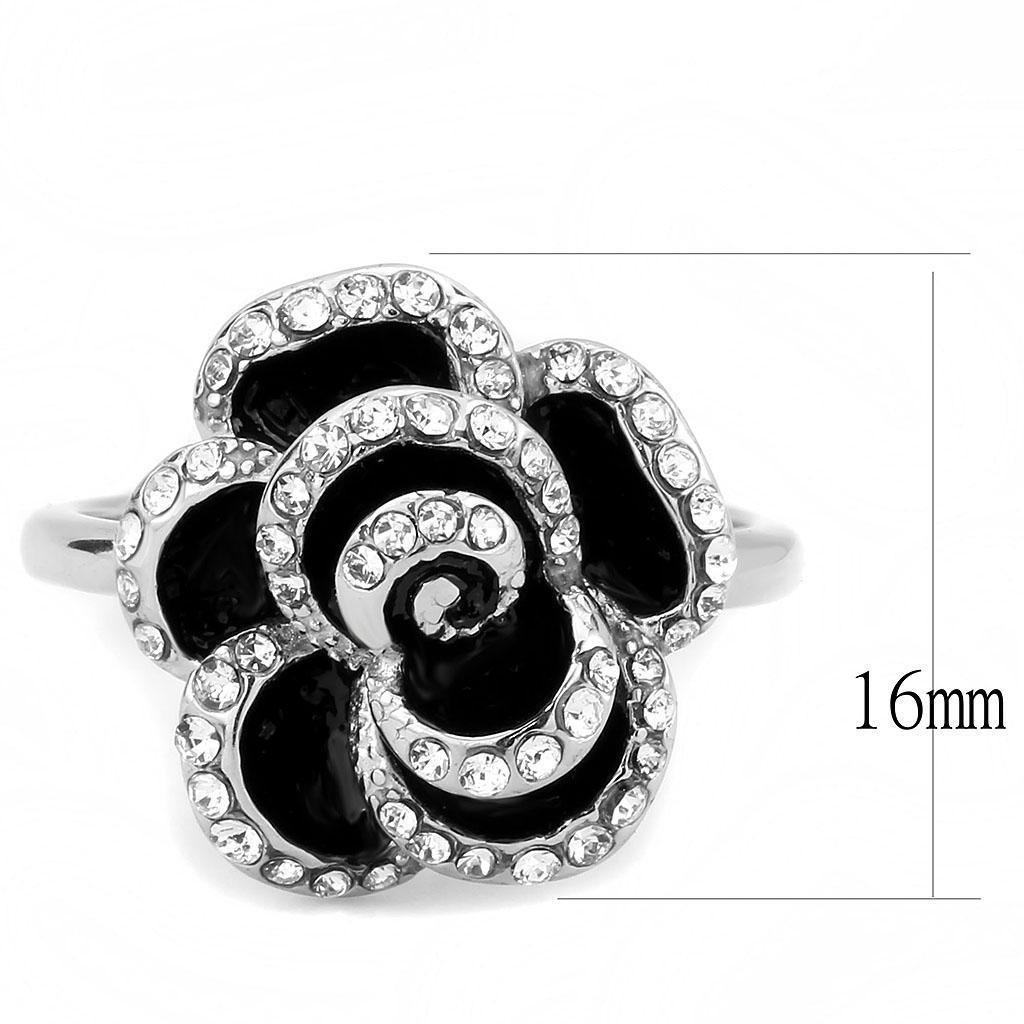 Rings for Women Anillo Para Mujer Stainless Steel Ring with Top Grade Crystal Venosa - Jewelry Store by Erik Rayo
