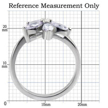 Load image into Gallery viewer, Womens Ring Light Amethyst Stainless Steel Ring with AAA Grade CZ - Jewelry Store by Erik Rayo
