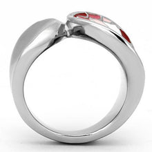Load image into Gallery viewer, Womens Rings High polished (no plating) 316L Stainless Steel Ring with Epoxy in Multi Color TK815 - Jewelry Store by Erik Rayo
