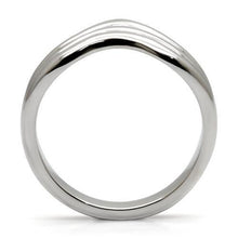 Load image into Gallery viewer, Womens Rings High polished (no plating) 316L Stainless Steel Ring with No Stone TK032 - Jewelry Store by Erik Rayo
