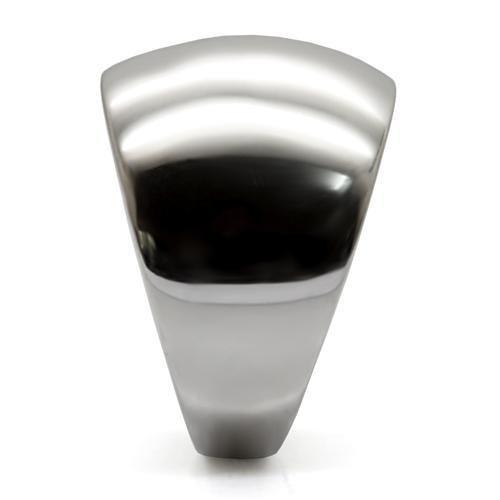 Womens Rings High polished (no plating) 316L Stainless Steel Ring with No Stone TK034 - Jewelry Store by Erik Rayo