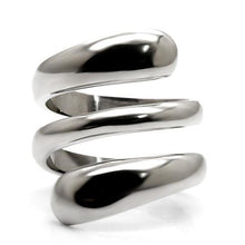 Load image into Gallery viewer, Womens Rings High polished (no plating) 316L Stainless Steel Ring with No Stone TK037 - Jewelry Store by Erik Rayo

