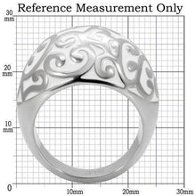 Load image into Gallery viewer, Womens Rings High polished (no plating) 316L Stainless Steel Ring with No Stone TK107 - Jewelry Store by Erik Rayo
