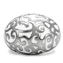 Load image into Gallery viewer, Womens Rings High polished (no plating) 316L Stainless Steel Ring with No Stone TK107 - Jewelry Store by Erik Rayo
