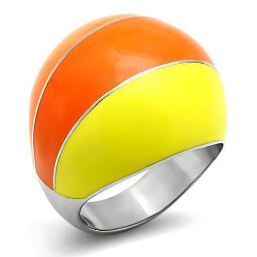 Womens Rings High polished (no plating) 316L Stainless Steel Ring with No Stone TK257 - Jewelry Store by Erik Rayo