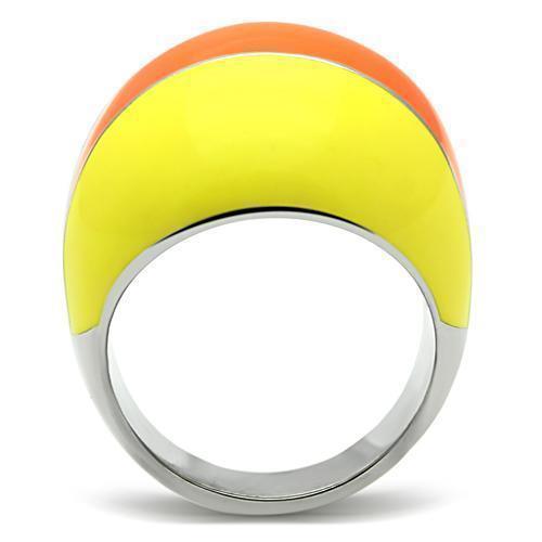 Womens Rings High polished (no plating) 316L Stainless Steel Ring with No Stone TK257 - Jewelry Store by Erik Rayo