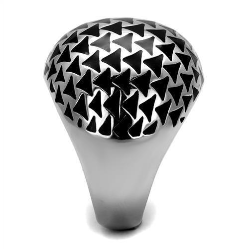 Womens Rings High polished (no plating) 316L Stainless Steel Ring with No Stone TK2830 - Jewelry Store by Erik Rayo