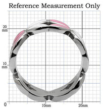 Load image into Gallery viewer, Womens Rings High polished (no plating) Stainless Steel Ring with No Stone TK051 - Jewelry Store by Erik Rayo
