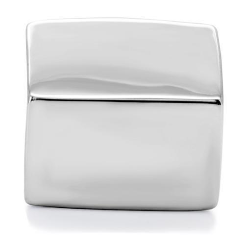 Rings for Womens High polished (no plating) Stainless Steel Ring with No Stone TK134 - Jewelry Store by Erik Rayo