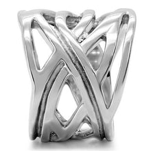 Load image into Gallery viewer, Womens Rings High polished (no plating) Stainless Steel Ring with No Stone TK144 - Jewelry Store by Erik Rayo
