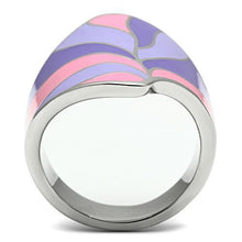Load image into Gallery viewer, Womens Rings High polished (no plating) Stainless Steel Ring with No Stone TK256 - Jewelry Store by Erik Rayo
