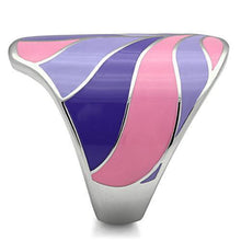 Load image into Gallery viewer, Womens Rings High polished (no plating) Stainless Steel Ring with No Stone TK256 - Jewelry Store by Erik Rayo
