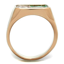 Load image into Gallery viewer, Rose Gold Rings for Women Anillo Para Mujer Stainless Steel Ring with Leather in Multi Color Avellino - Jewelry Store by Erik Rayo
