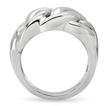 Load image into Gallery viewer, Silver Rings for Women High polished (no plating) Stainless Steel Ring with No Stone TK147 - Jewelry Store by Erik Rayo
