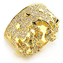 Load image into Gallery viewer, 8X014 - Gold 925 Sterling Silver Ring con Diamante Zirconia Cubica - Jewelry Store by Erik Rayo

