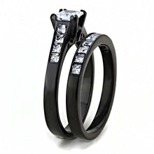 Load image into Gallery viewer, Anillo de Compromiso Boda y Matrimonio con Diamante Zirconia Para Mujeres Color Negro Aligiers - Jewelry Store by Erik Rayo
