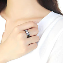Load image into Gallery viewer, Anillo de Compromiso Boda y Matrimonio con Diamante Zirconia Para Mujeres Color Negro Aligiers - Jewelry Store by Erik Rayo
