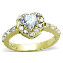 Load image into Gallery viewer, Anillo de Compromiso Boda y Matrimonio con Diamante Zirconia Para Mujeres Color Oro Cesena - Jewelry Store by Erik Rayo
