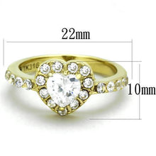 Load image into Gallery viewer, Anillo de Compromiso Boda y Matrimonio con Diamante Zirconia Para Mujeres Color Oro Cesena - Jewelry Store by Erik Rayo
