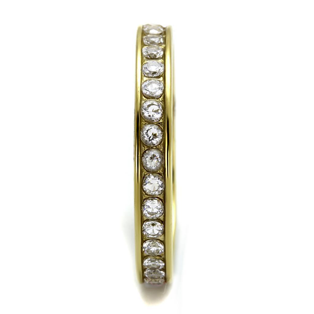 Anillo de Compromiso Boda y Matrimonio con Diamante Zirconia Para Mujeres Color Oro Forza - Jewelry Store by Erik Rayo