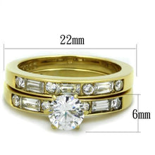 Load image into Gallery viewer, Anillo de Compromiso Boda y Matrimonio con Diamante Zirconia Para Mujeres Color Oro Lugo - Jewelry Store by Erik Rayo

