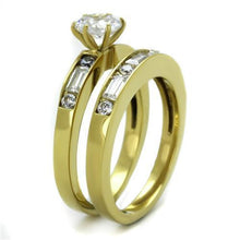 Load image into Gallery viewer, Anillo de Compromiso Boda y Matrimonio con Diamante Zirconia Para Mujeres Color Oro Lugo - Jewelry Store by Erik Rayo

