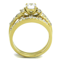 Load image into Gallery viewer, Anillo de Compromiso Boda y Matrimonio con Diamante Zirconia Para Mujeres Color Oro Reggio Bono - Jewelry Store by Erik Rayo
