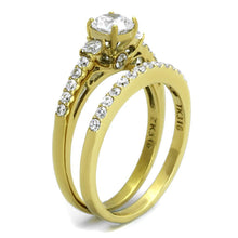 Load image into Gallery viewer, Anillo de Compromiso Boda y Matrimonio con Diamante Zirconia Para Mujeres Color Oro Reggio Bono - Jewelry Store by Erik Rayo
