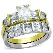 Load image into Gallery viewer, Anillo de Compromiso Boda y Matrimonio con Diamante Zirconia Para Mujeres Color Oro TK1708 - Jewelry Store by Erik Rayo
