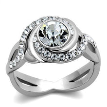 Load image into Gallery viewer, Anillo de Compromiso Boda y Matrimonio con Diamante Zirconia Para Mujeres Color Plata Crystal - Jewelry Store by Erik Rayo
