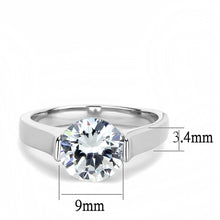 Load image into Gallery viewer, Anillo de Compromiso Boda y Matrimonio con Diamante Zirconia Para Mujeres Color Plata Eboli - Jewelry Store by Erik Rayo
