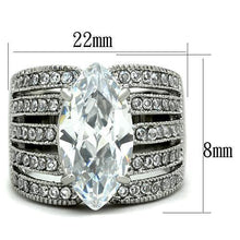 Load image into Gallery viewer, Anillo de Compromiso Boda y Matrimonio con Diamante Zirconia Para Mujeres Color Plata Havana - Jewelry Store by Erik Rayo
