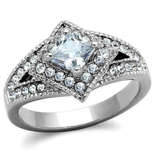 Load image into Gallery viewer, Anillo de Compromiso Boda y Matrimonio con Diamante Zirconia Para Mujeres Color Plata Izmir - Jewelry Store by Erik Rayo
