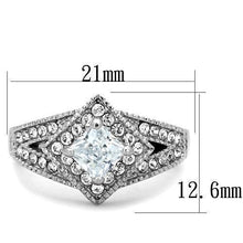 Load image into Gallery viewer, Anillo de Compromiso Boda y Matrimonio con Diamante Zirconia Para Mujeres Color Plata Izmir - Jewelry Store by Erik Rayo
