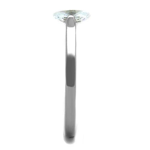 Anillo de Compromiso Boda y Matrimonio con Diamante Zirconia Para Mujeres Color Plata Jakarta - Jewelry Store by Erik Rayo