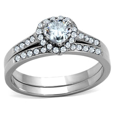 Load image into Gallery viewer, Anillo de Compromiso Boda y Matrimonio con Diamante Zirconia Para Mujeres Color Plata LA - Jewelry Store by Erik Rayo
