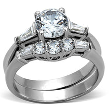Load image into Gallery viewer, Anillo de Compromiso Boda y Matrimonio con Diamante Zirconia Para Mujeres Color Plata Leon - Jewelry Store by Erik Rayo

