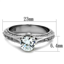 Load image into Gallery viewer, Anillo de Compromiso Boda y Matrimonio con Diamante Zirconia Para Mujeres Color Plata Madrid - Jewelry Store by Erik Rayo
