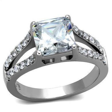 Anillo de Compromiso Boda y Matrimonio con Diamante Zirconia Para Mujeres Color Plata Mexicali - Jewelry Store by Erik Rayo