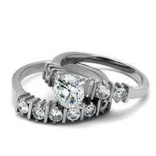 Load image into Gallery viewer, Anillo de Compromiso Boda y Matrimonio con Diamante Zirconia Para Mujeres Color Plata Semarang - Jewelry Store by Erik Rayo

